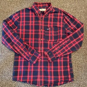 Hollister plaid shirt